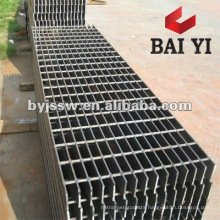 drainage gutter with stainless steel grating cover